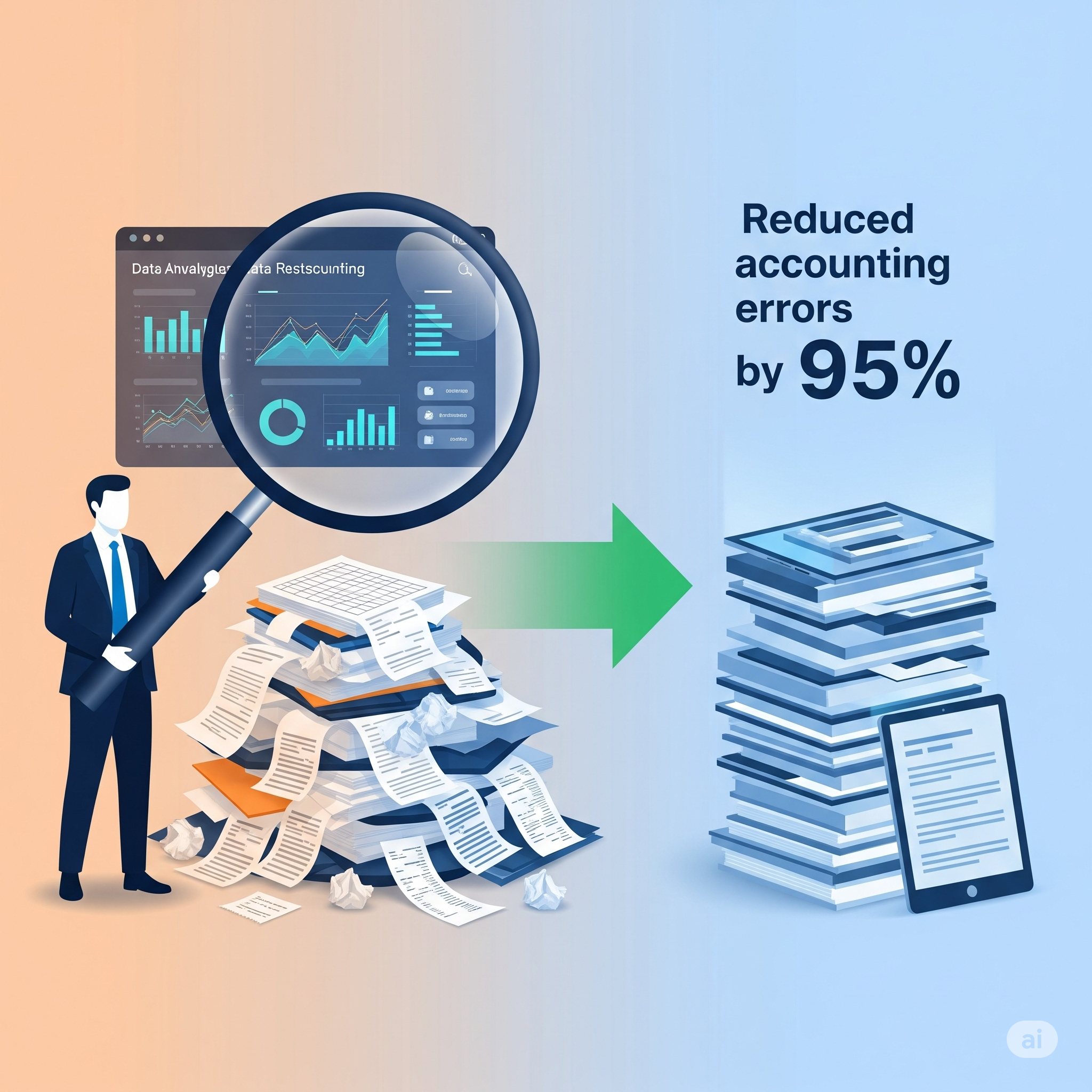 Reestructuración contable en Empresa de Servicios Profesionales
